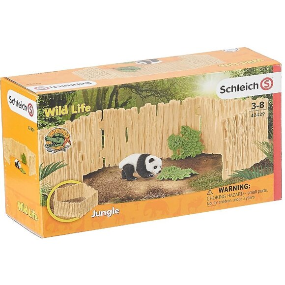 Schleich Panda Enclosure Wild Life Figurine - Picture 1 of 13